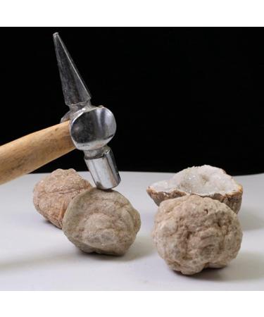 Unopened Natural Agate Geode Raw Crystal Crystals Lucky Stone Cluster Cave Collection Specimen - Buy Online on GoSupps.com