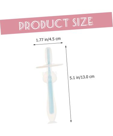 Ipetboom Baby Toothbrush Set - 4 Pieces for Newborns & Kids | Manual Travel Toothbrushes & Mouth Cleaners - Buy Online on GoSupps.com
