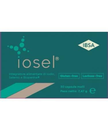 Ibsa Iosel Pharmaceutical Food Supplement 30 Soft Capsules, Standard Color