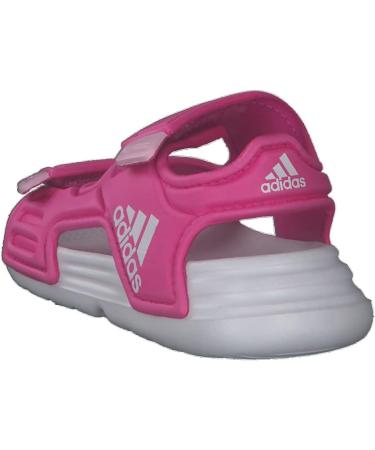 adidas Altaswim Beach & Pool Shoes - Kids Unisex - 3 UK Child - Lucid Fuchsia/White/Clear Pink - Buy Online on GoSupps.com