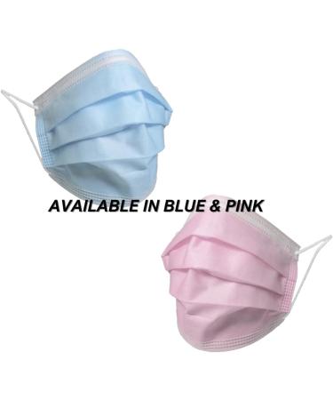 Essentials Healthcare ASTM Level 1 Earloop Face Masks - Disposable Blue Masks (Box of 50) for Maximum Comfort & Protection - Buy Online on GoSupps.com