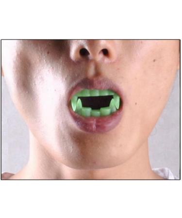 Reamhome Vampire Dentures - Fluorescent Green Glow in the Dark 5 Pack | Fun Costumes & Accessories for Halloween - Buy Online on GoSupps.com