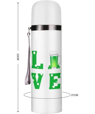 Love Beer Insulated Water Bottle 19 OZ Stainless Steel Travel Mug For Drink Sports Camping Hiking Outdoors - Buy Online on GoSupps.com
