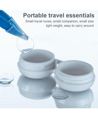 ZXUPOI 6-Piece Leak-Proof Contact Lens Case Set - Ideal for Home & Travel | International Shipping Available - Buy Online on GoSupps.com