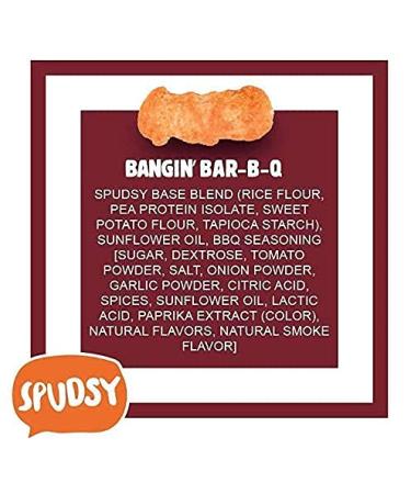 Sweet Potato Puffs by Spudsy | Vegan, Gluten-Free Superfood Snacks | BBQ & Buffalo Ranch 2-Pack - Buy Online on GoSupps.com