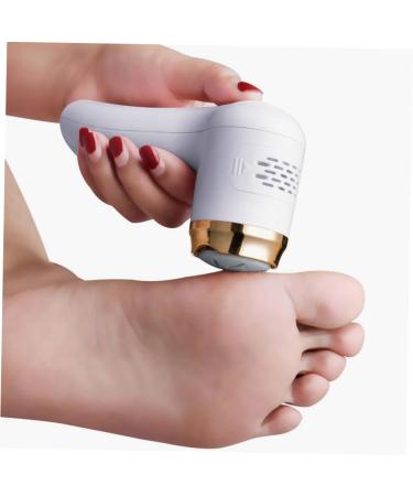 Healeved Foot Electric Foot Sander Heel Scraper Battery Operated Foot File Electric Feet File Heel Sander Feet Removers Hard Skin Remover Abs Care Eliminator White - Buy Online on GoSupps.com
