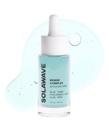 SolaWave Renew Complex Serum for Face and Neck | Boost the Effects of SolaWave Facial Wand | Red Light Therapy for Face and Microcurrent Facial Device for Anti-Aging and Skin Tightening | Pack of 1 1 Fl Oz (Pack of 1)