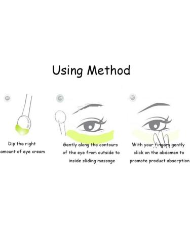 GYZOUKA 1pc Gold Eye Cream Massage Stick Eye Massager with Makeup Tools Zinc Alloy Material for Eye Fatigue Relief Mini Design - Buy Online on GoSupps.com