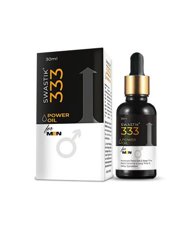SWASTIK 333 Power Massage Oil for Men 30ml Pack