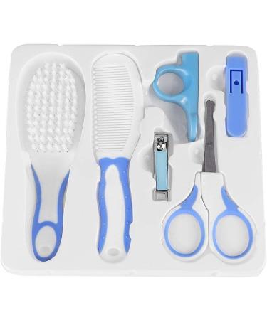YOUTHINK Baby Grooming Kit | 6Pcs Baby Care Nursery Set with Nail Clipper, Scissor, Ear Pick | Portable Newborn Health Care Kit - Buy Online on GoSupps.com