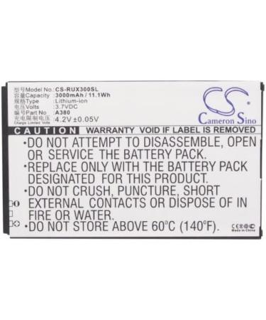 Battery Replacement for RUNBO A380 X3 X5 X5-C X5-W - 3000mAh High Capacity | International Shipping Available - Buy Online on GoSupps.com