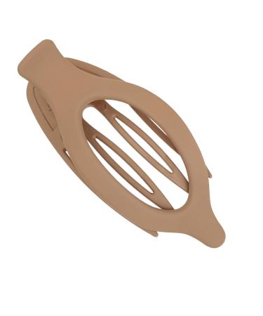 Styling Tool School Daily Use Travel Thick Thin Duck Billed Hair Clip(Brown)