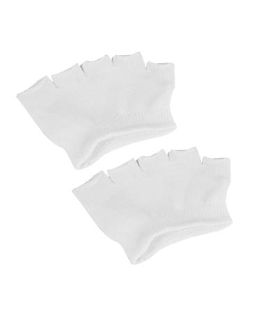 Valiclud 4 pair of clothing shoes for women socks men's socks slipper-socks dress sneakers men no-show socks half socks high heels five toe socks toe protection liner