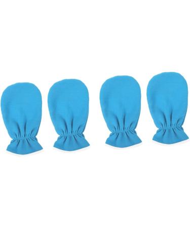 minkissy Paraffin Wax Covers 4 Pairs Maintenance Care Gloves Hand Gloves Flannel Work Moisturizing Moisturizing Gloves - Buy Online on GoSupps.com