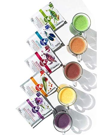 Organic 5 Day Fat-Burn Cleanse for Weight Loss - Plant-Based & Gluten-Free Vegan Lattes (25 Pack) - Buy Online on GoSupps.com