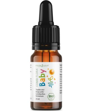 Effective Nature Combi Flora Baby - 15 ml - for airways and gastrointestinal mining infections for non -tilled infants and toddlers - sufficient for a month - in organic quality - Buy Online on GoSupps.com