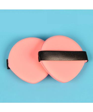 Verdant Touch Makeup Puff Sponge Dual Sided Powder Puff Pink Drop Shaped Wet Dry Makeup Tool Cosmetic Puff Sponge for Face Soft Powder Makeup Puff
