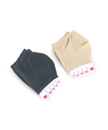 minkissy Socks for Heels High Heel Protectors Moisturizing Socks Heel Moisturizing Heel Sock Black Sock Black Heel Absorbers Heel Sleeves Gel Heel Socks Damping Insole Black Gel Heel
