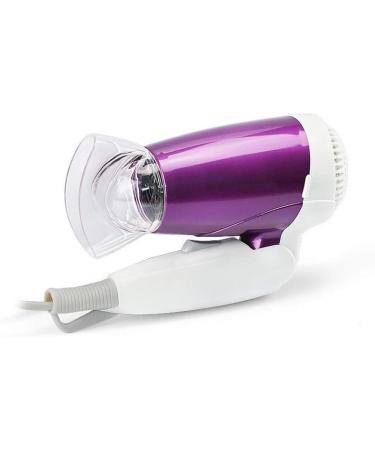 ADITAM Dryer with Folding Handle Dual Voltage Travel Hair Dryer Color: Purple Double The Comfort - Buy Online on GoSupps.com