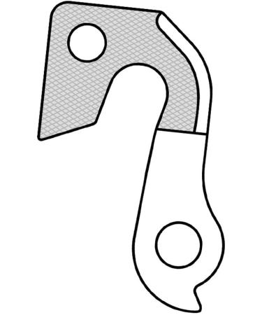 Derailleur Hanger 94 for GT Aggressor, Avalanche, KHS, Timberline, Kestrel, Kettler, Mongoose - Replacement Part - Buy Online on GoSupps.com