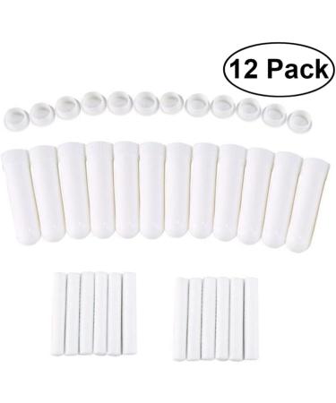 ULTNICE Aromatherapy Essential Oil Inhaler Nasal Vapor Breather Tubes with Cotton Wicks - Buy Online on GoSupps.com