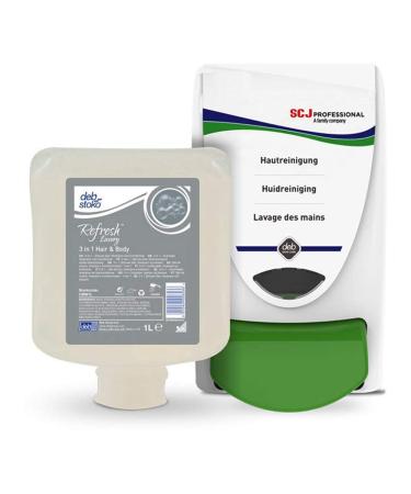 SC Johnson Johnson CMW1L Refresh Luxury 3-in-1 Hair Lotion 1 Litre Pack of 6