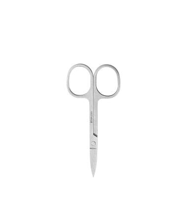 Stainless Steel Hair Grooming and Trimming Scissors Set,Facial Hair Small Grooming Scissors For Men Women Eyebrow, Nose Hair, Mustache, Beard, Eyelashes (Silver-(A))