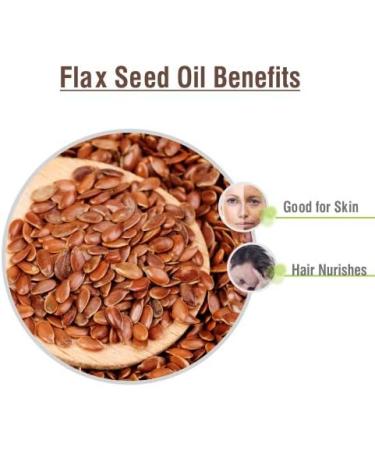 Crysalis Flax Seed (Linum Usitatissimum) |Pure & Natural Undiluted Carrier Oil Organic Standard/Cold Pressed Oil For Glowing Skin 100ml with dropper - Buy Online on GoSupps.com