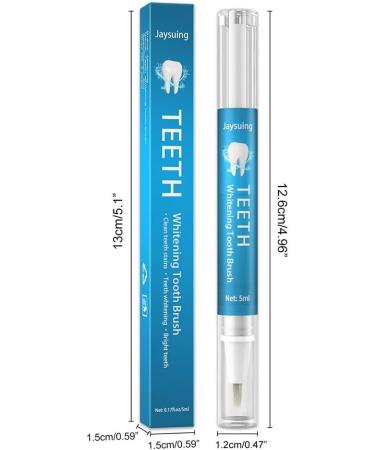 Teeth Whitening Pen 2 Pack - Effective Stain Remover Gel for Painless Whitening - Buy Online on GoSupps.com