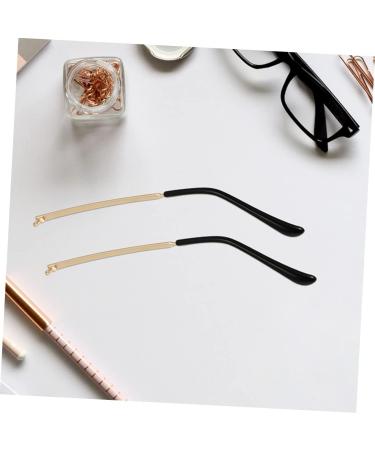 Lalafina 2 Pairs of Sunglasses Replacement Legs & Brackets | Metal Temple Holders for Men & Women | 14x1cm Glasses Accessories - Buy Online on GoSupps.com