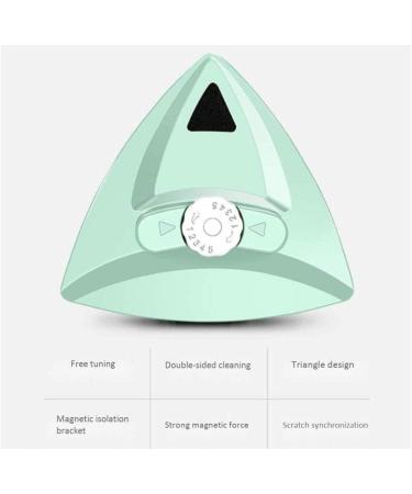 Magnetic Double Sided Magnetic Window Cleaner ABS Material/triangular Shape/cleaner Glass Wiper Magnetic With Safety Rope (Color : Green Size : 5-25mm) - Buy Online on GoSupps.com