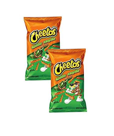 Doritos Doritos Cheetos Crunchy Cheddar Jalapeno (Imported) 8oz (Pack of 2)