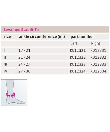 Medi Levamed Stabili-Tri Knit Ankle Support | Men & Women | International Shipping Available - Buy Online on GoSupps.com