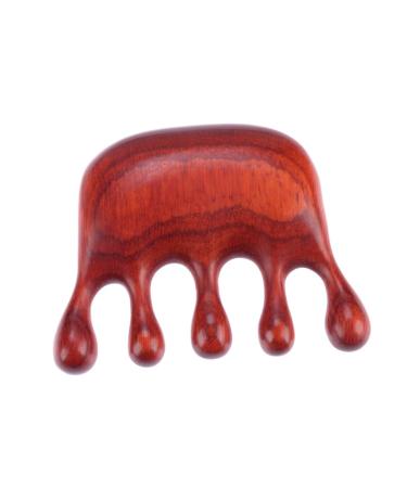 Magiclulu massage comb scalp massager hair comb made of wood with wide teeth hand massager circuit blood circulation.