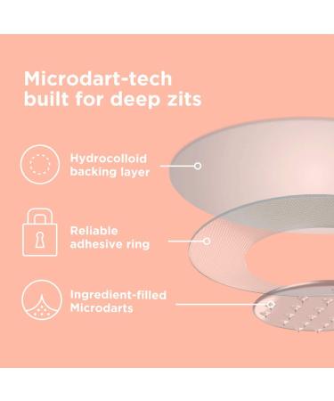 ZitSticka Killa Kit | Self-Dissolving Microdart Acne Pimple Patch for Blind, Early-Stage Zits | Spot Targeting for Face and Skin | 8 Pack - Buy Online on GoSupps.com