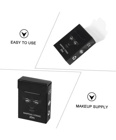 Angoily 1box Mapping Manual Measuring Rulers Practical Locating Tattooing Makeup Auxiliary Ruler 6x4.5cm Black - Buy Online on GoSupps.com