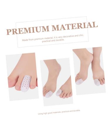 Healifty Toe Protector Cap 6 Pairs - Anti-friction Silicone Sleeves for Hallux Valgus - Toe Guards for Costume Accessories - Buy Online on GoSupps.com