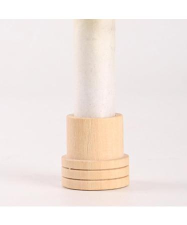 Handmade 1.8cm Moxa Stick Extinguishing Stand - Wooden Moxibustion Roller Base for Effective Moxibustion Therapy | International Shipping Available - Buy Online on GoSupps.com