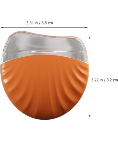 Beaupretty Silicone Face Washer & Gua Sha Tools - Soft Face Brush & Cleaning Pad for Women | Orange - Buy Online on GoSupps.com