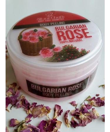 Ultra rich Body Peeling Scrub with Bulgarian Rose Damascene TRUE ROSE AROMA! - Buy Online on GoSupps.com