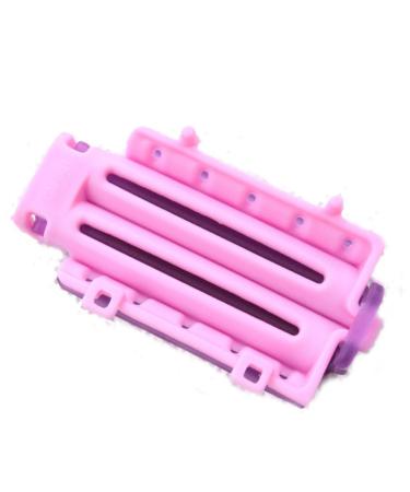 SOESFOUFU Styling Curler Hair Grip Curlers Roller Curling Wand Curling Clip Hair Travel Foam Roller Rosy
