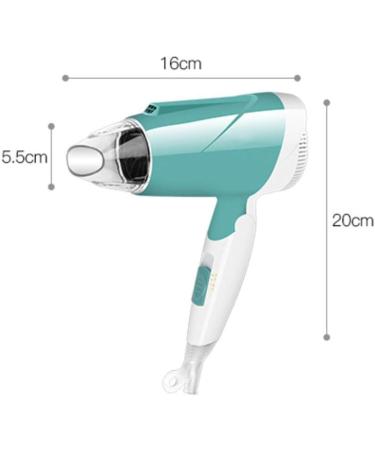 Hair Dryer Powerful Hair Dryer Travel Folding Hair Dryer House Dryer Hair Dryer Student Bedroom Hot and Cold/Green (Pink) - Buy Online on GoSupps.com