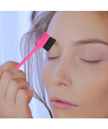 Lurrose 6-Pack Eyebrow Makeup Combs | Salon Quality Teasing & Styling Brushes for Perfect Brow & Hair Looks - ABS Durable Design - Buy Online on GoSupps.com