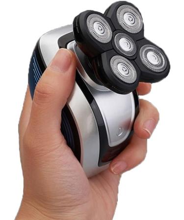 5 in 1 Professional Electric Head Shaver for Bald Men - Rechargeable Grooming Kit with 5 Floating Heads - Buy Online on GoSupps.com