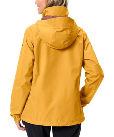 Buy Vaude Women's Escape Light Jacket - Waterproof Breathable Windbreaker Climate-Friendly Hiking Jacket in 40 Burnn Yellow - International Shipping Available - Buy Online on GoSupps.com