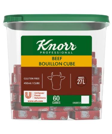 Knorr Professional 60 Beef Bouillon Cube 600g x 3 Beef Bouillon Cube 3