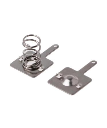 50 Pairs AA/AAA Battery Positive to Negative Conversion Silver Tone Metal Spring Contacts - Replacement Plates for Optimal Performance - Buy Online on GoSupps.com