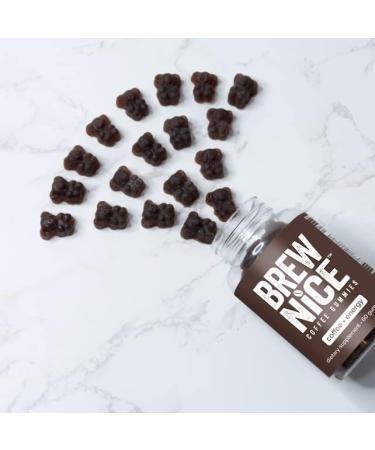 Buy Coffee Gummies - 50mg Caffeine Boost | Energy-Infused with Taurine Guarana & Vitamins - 60 Count - Buy Online on GoSupps.com