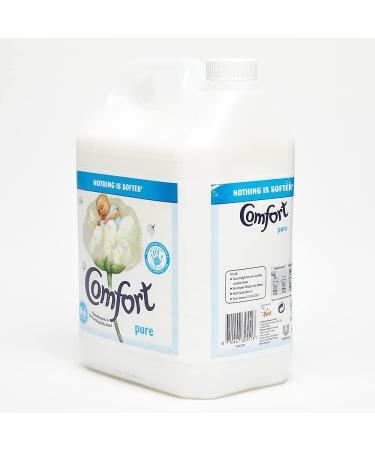 Comfort Concentrate Pure Professional | Fabric Softener | Detergent | Anti-Static and Long Lasting Freshness | 5Ltr | (Pack of 2) - Buy Online on GoSupps.com