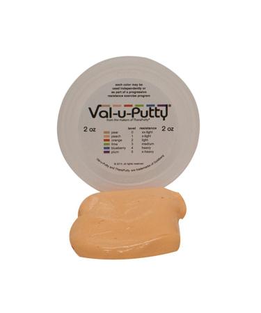 10-3901 Exercise Putty 2 oz. Capacity X-Light Peach